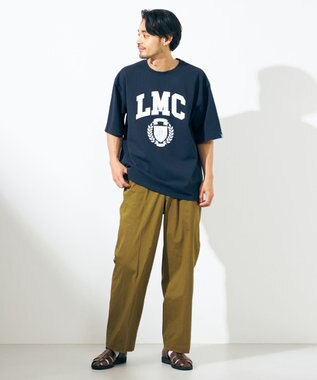 SHARE PARK MENS 【UNISEX】UVカット カレッジロゴTシャツ ネイビー