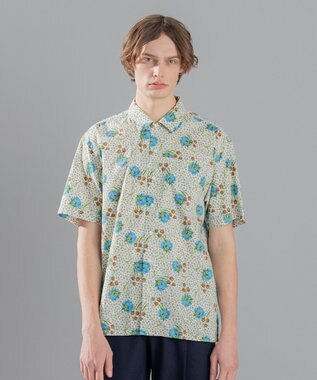 JOSEPH HOMME 【LIBERTY】リバティプリント 半袖シャツ ホワイト系5