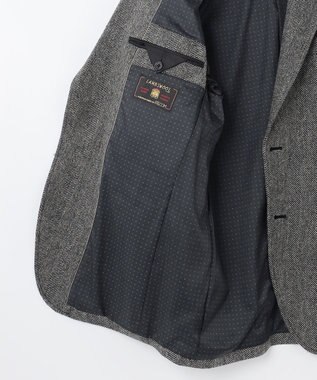 JOSEPH ABBOUD 【リラックスサイズ】ラムウールツィード ジャケット グレー系7