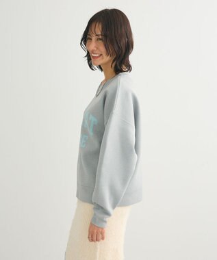 Green Parks ロゴラメニットプルオーバー Gray