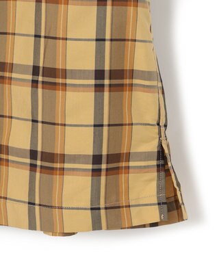J.PRESS YORK STREET 【UNISEX】ツイルチェック シャツ オレンジ系3