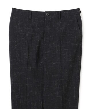 JOSEPH HOMME 【HIGH GRADE LINE】カスリウールワッシャー ストレートパンツ / HOVE ブラック系