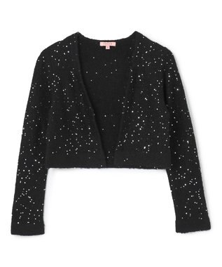 TOCCA 【洗える】SNOW STORM KNIT ボレロ ブラック系