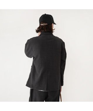 林八百吉商店 un chapeau　サテンキャップ ブラック