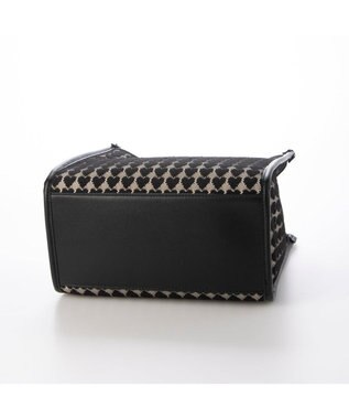 UNBILLION カシュカシュ cachecache / ハート柄レーススクエア2wayトート ブラック