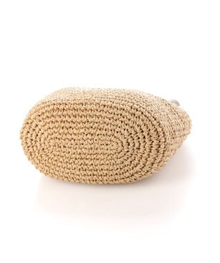 UNBILLION カシュカシュ cachecache / 下がりグログランクロッシェ2wayミニトート GY