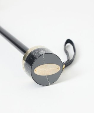 MOONBAT mila schon 折りたたみ傘 ジャカードローズ ライトオレンジ