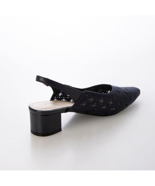 Riz raffinee <Riz raffinee>バックバンドパンプス ネイビー