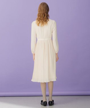 TOCCA 【洗える！】STAIRWAY ドレス ベージュ系