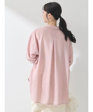 earth music&ecology シアーシャツ Pink