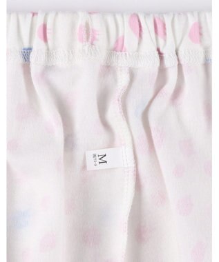 tsumori chisato SLEEP ツモリチサト パジャマ 長袖 長ズボン ルームウェア 綿100%(本体) 肌側起毛 スムース素材 上下セット 前開き tsumori chisato SLEEP UDW443 /ワコール アイボリー