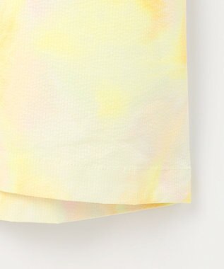 PW CIRCULUS 【MEN】タイダイ柄 メッシュポケットシャツ ゴルフ イエロー系5