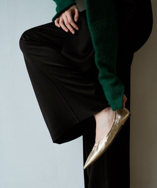 BEIGE， 【一部店舗限定】HENRI EN VARGO / ALYSSA フラットパンプス