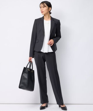 23区 ベルト付き トート バッグ ブラック系