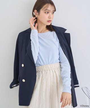 earth music&ecology シンデレラ／ビジューロゴプルオーバー Sax