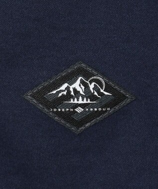 JOSEPH ABBOUD MOUNTAIN 【UNISEX】ASHA_OG_OGリップコンビ ポロシャツ ネイビー系