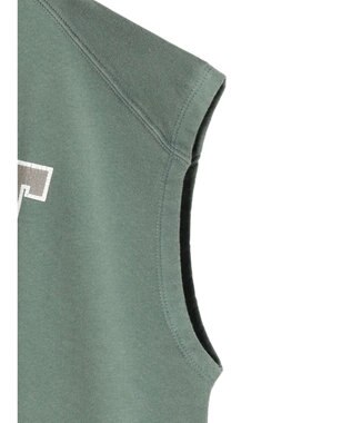 CRAFT STANDARD BOUTIQUE ミニ裏毛　パウダー加工　２ｗａｙクラックＰＴベスト Green