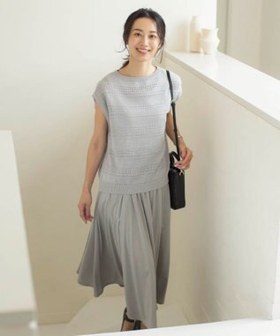 洗える】PATTERN ニット ベスト / J.PRESS LADIES | ファッション通販