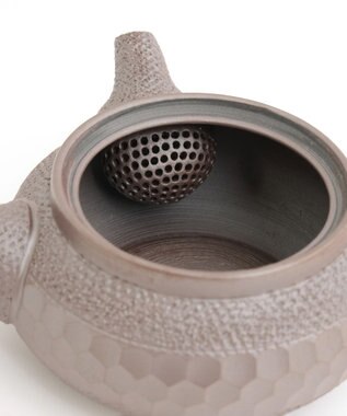 たち吉 【たち吉】ダイヤ彫中帯急須〈１個〉四日市萬古焼 ブラック