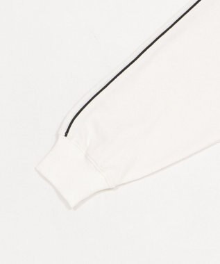 WEGO 【ユニセックス着用ITEM】ショートドロストラインプルオーバー ホワイト