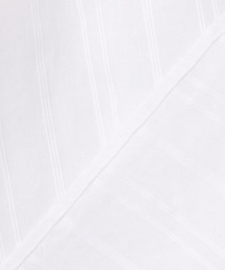 JOSEPH ABBOUD 【リネンブレンド】コットンリネン ボイルコード シャツ ホワイト系1