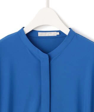 ICB L 【WEB限定カラーあり・UVカット・接触冷感・速乾】マットスキューバ  ラッシュガードブルゾン ラピスラズリ系