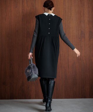 組曲 【WEB限定・2SET】ジャンスカツインセット チャコール×ブラック系