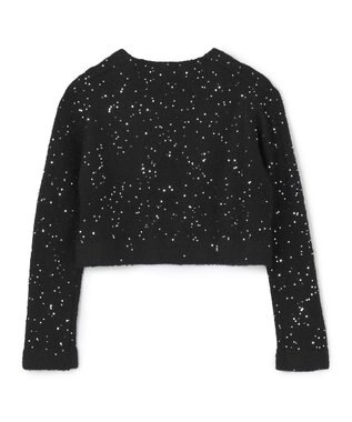 TOCCA 【洗える】SNOW STORM KNIT ボレロ ブラック系