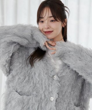 WEGO ブラッシュカーデ ライトグレー