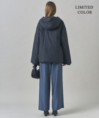 ICB 【WEB限定カラーあり・撥水加工】ADSダウン フーデットミドル丈コート ネイビー系［WEB限定］