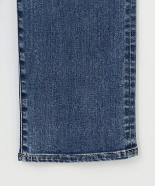 ANY 【洗濯機可/ウエストゴム/ストレッチ】ストレートデニムパンツ インディゴ