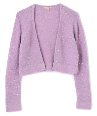 TOCCA 【洗える】SNOW STORM KNIT ボレロ ラベンダー系