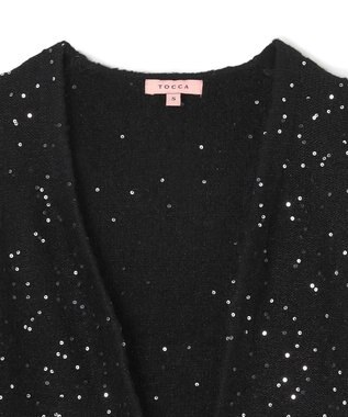 TOCCA 【洗える】SNOW STORM KNIT ボレロ ブラック系