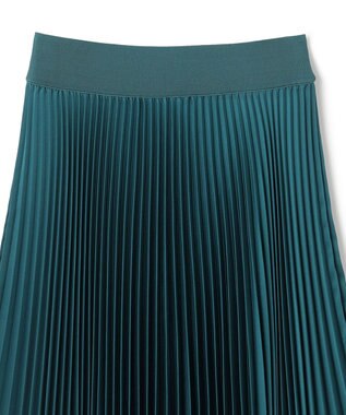 JOSEPH ニットウィーブプリッセ　スカート Dark Teal