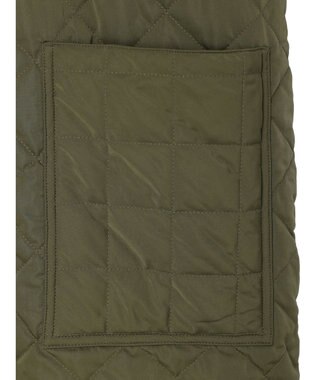 CRAFT STANDARD BOUTIQUE ダイヤキルトロングコート Khaki