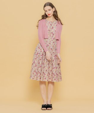 TOCCA 【洗える！】AJISAI ボレロ ピンク系