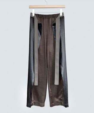 COQ 2WAY KNOT4 前後2WAYサテンパンツ ブラック
