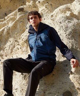 JOSEPH ABBOUD MOUNTAIN 【2WAYストレッチ/撥水】コーデュラ２ＷＡＹストレッチ クライミング パンツ ブラック系