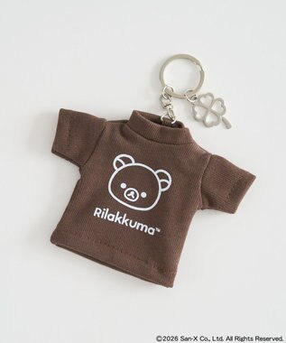 earth music&ecology 【予約】リラックマ×earth Tシャツモチーフキーホルダー