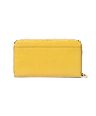 PELLE BORSA ラウンドコンパクト長財布 Minato ミナト 3506 イエロー
