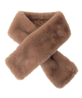 AMERICAN HOLIC リバーシブルフェイクファーティペット Beige