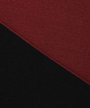 自由区 L 【カタログ掲載】レーヨンストレッチベーシックシルエット ニット ボルドー