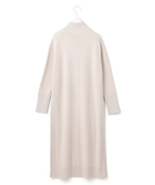 ICB L 【WEB限定カラーあり・洗える】 ソフトカシミヤミックス ハイネックワンピース トープ系