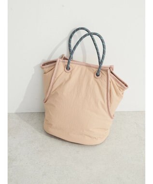 Green Parks ・Ｃｕーｓｈｕｔ　ロープボンディング２ＷＡＹトート Pink Beige