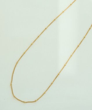 YECCA VECCA ドットチェーンステンレスネックレス