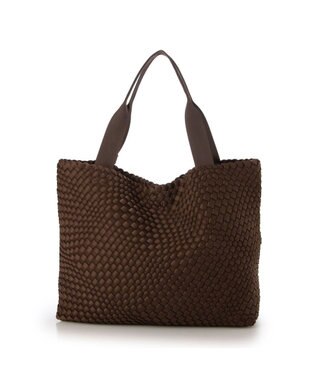 UNBILLION カシュカシュ cachecache / ネオプレーンメッシュビッグトートバッグ ブラウン