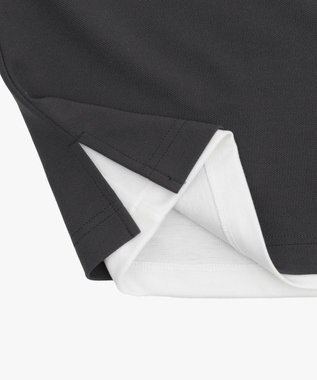 WEGO カルゼアンサンブルベスト（LS） ブラック中濃色