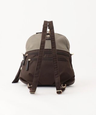 LA BAGAGERIE ウォータープルーフナイロン　リュック＆ショルダーバッグ グレージュ
