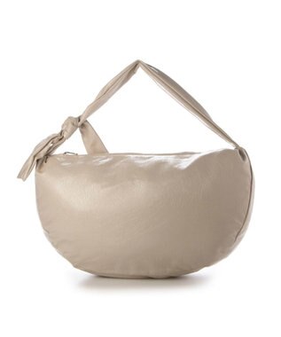 UNBILLION カシュカシュ cachecache / ソフトエナメルノットビッグショルダー アイボリー