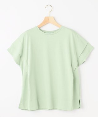 組曲 S IZAコットンドルマンスリーブ Tシャツ ミント系